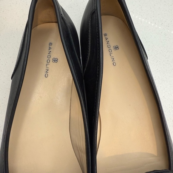 Bandolino Black Croc-Patterned Loafers - Picture 3 of 10